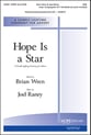 Hope Is a Star SAB choral sheet music cover